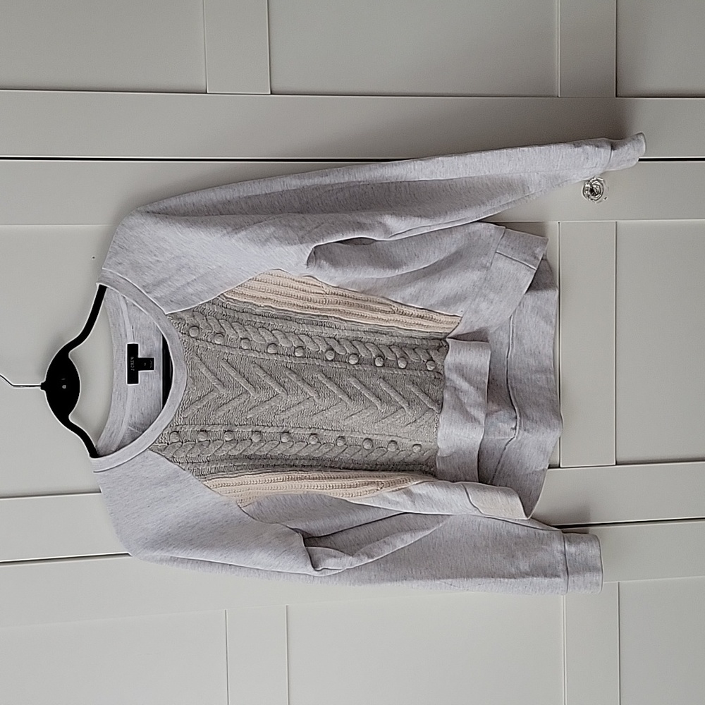 ❄️3/$30 J.CREW Wool Cotton Sweatshirt Sweater